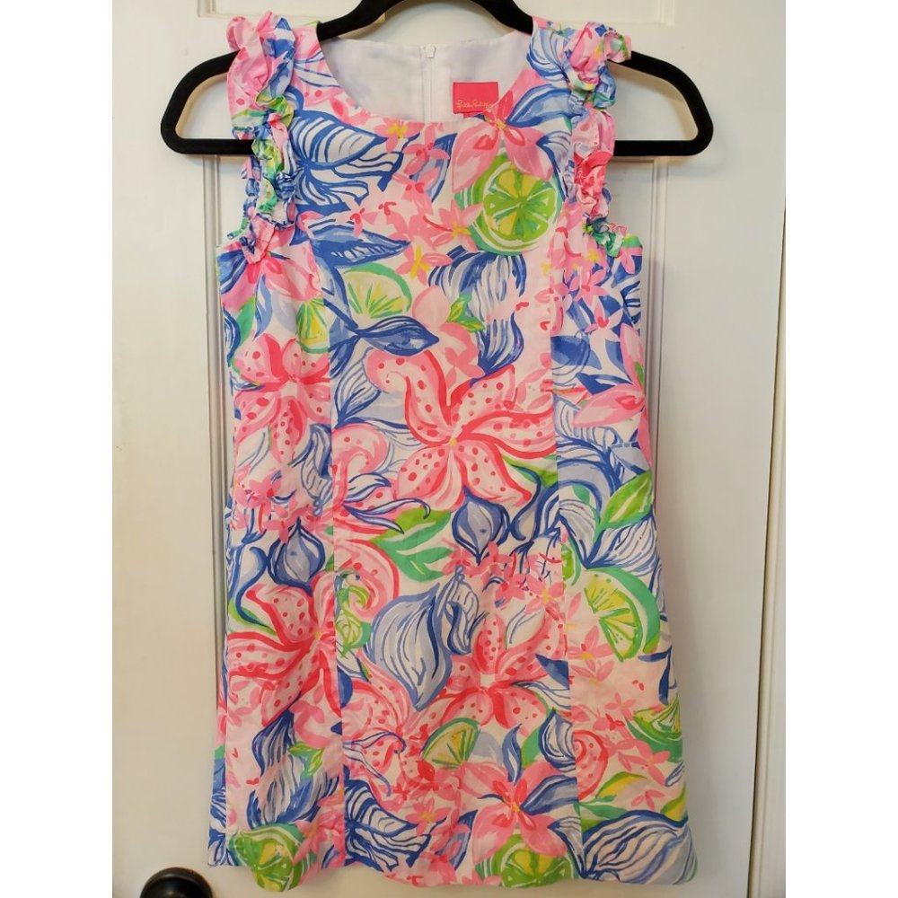Lilly Pulitzer lime dress